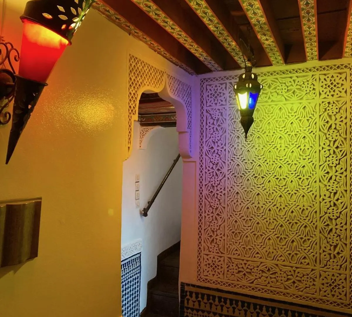 Charmant Ryad A 1Mn De Bab Boujloud Dar Serraj Villa Fes